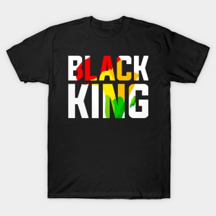 Black King Black History Month T-Shirt